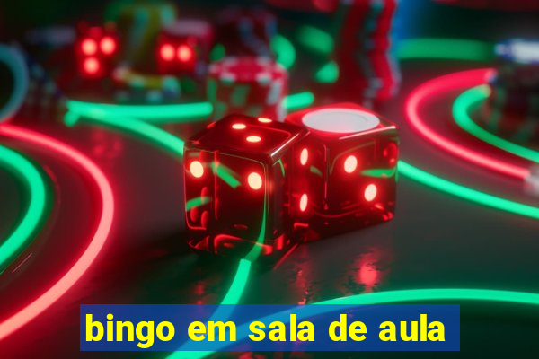 bingo em sala de aula